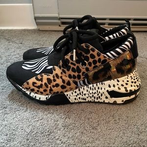 Steve Madden Animal Print Sneakers